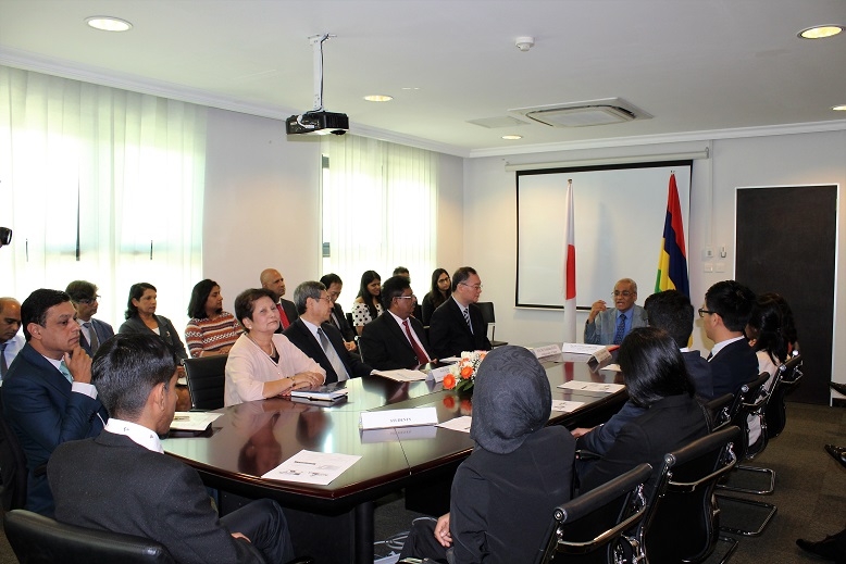 Courtesy call (October 30)