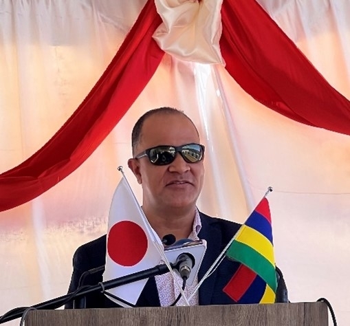 グランクーフ・ロドリゲス自治長によるスピーチ